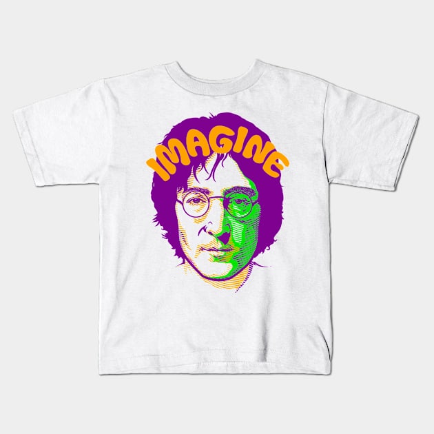 IMAGINE Kids T-Shirt by Hislla